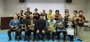 奈良県でのしめ縄作り！