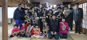 石川県中能登でのしめ縄作り！