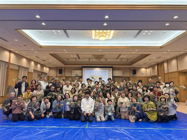 しめ縄プロジェクト in 青森、大盛況に終わりました！の写真